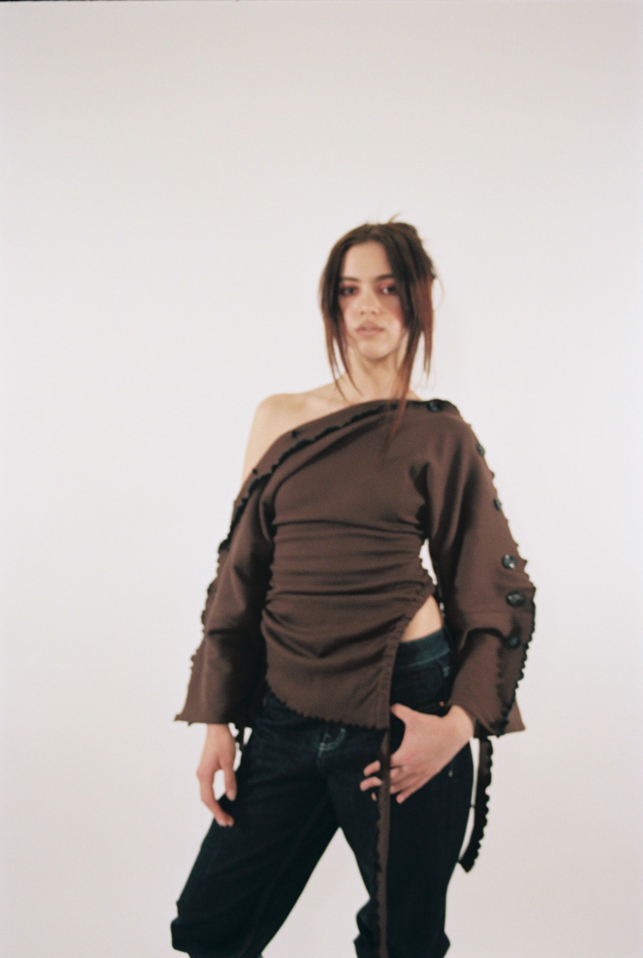 Cotton Wavey Strap “She Shell” Top/Dress/Skirt