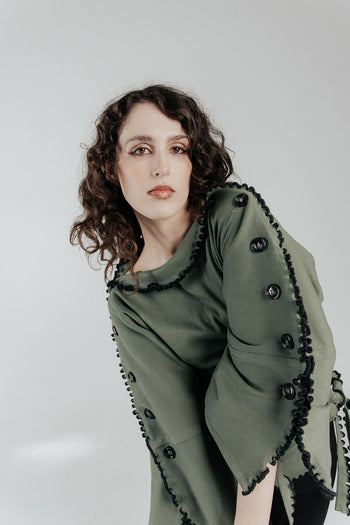 Cotton Wavey Strap “She Shell” Top/Dress/Skirt