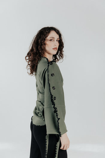 Cotton Wavey Strap “She Shell” Top/Dress/Skirt