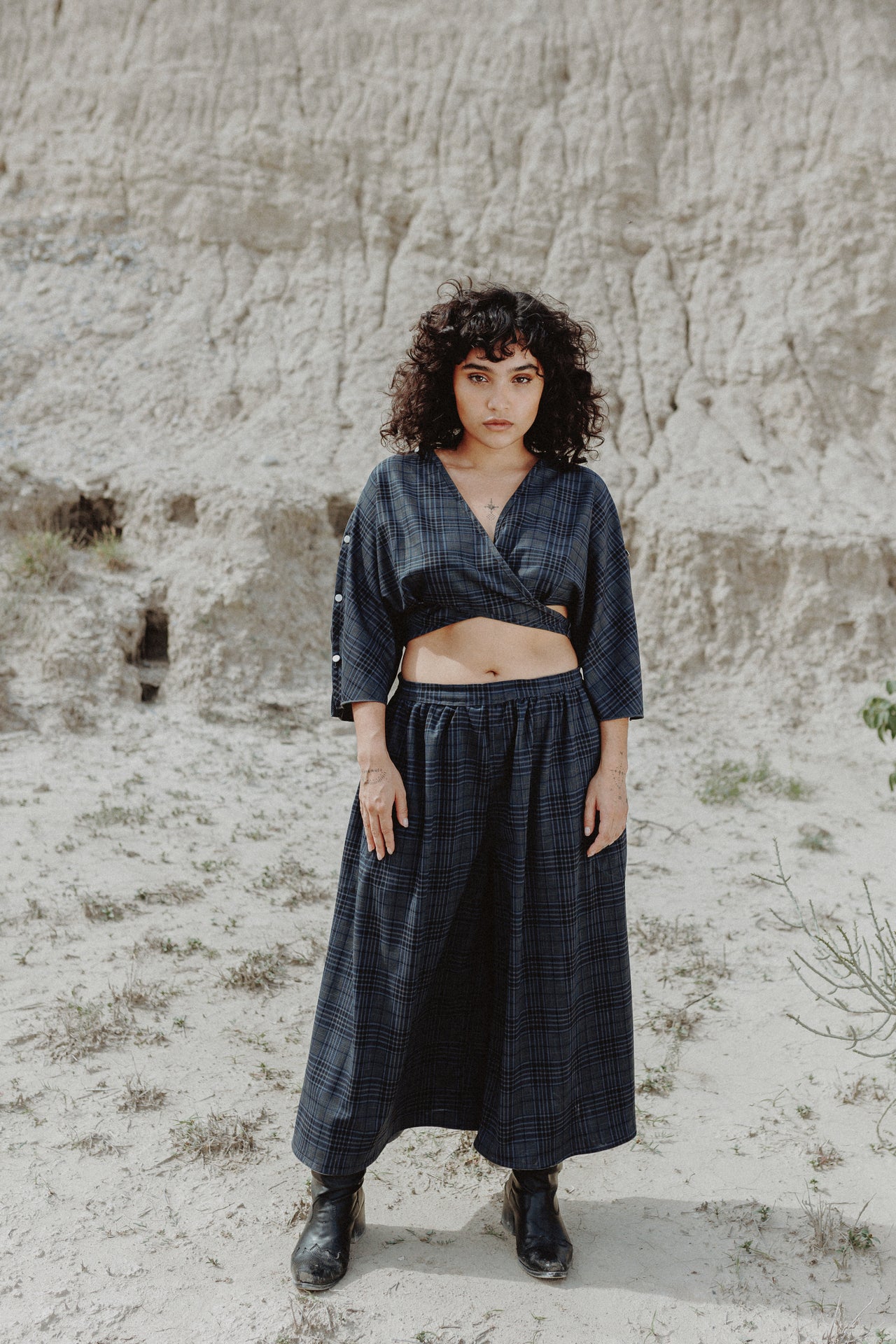 THE WHEEL OF FORTUNE TOP/ SKIRT