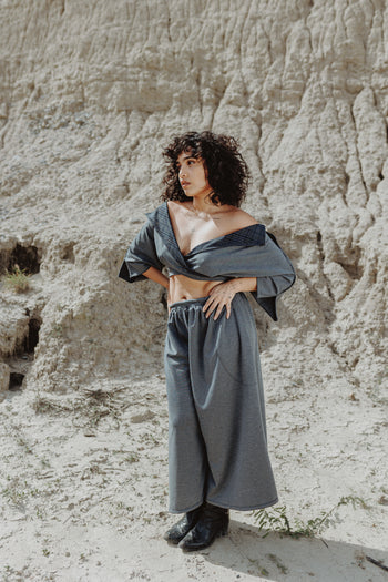 THE WHEEL OF FORTUNE TOP/ SKIRT