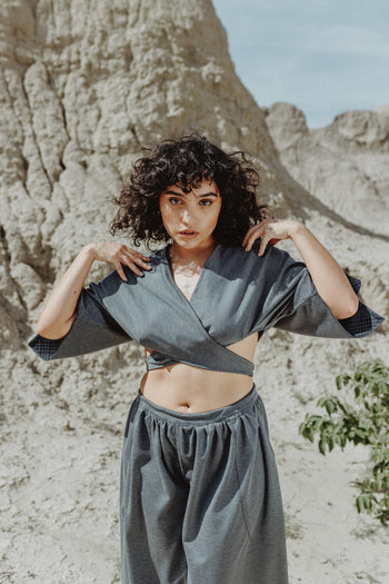 THE WHEEL OF FORTUNE TOP/ SKIRT