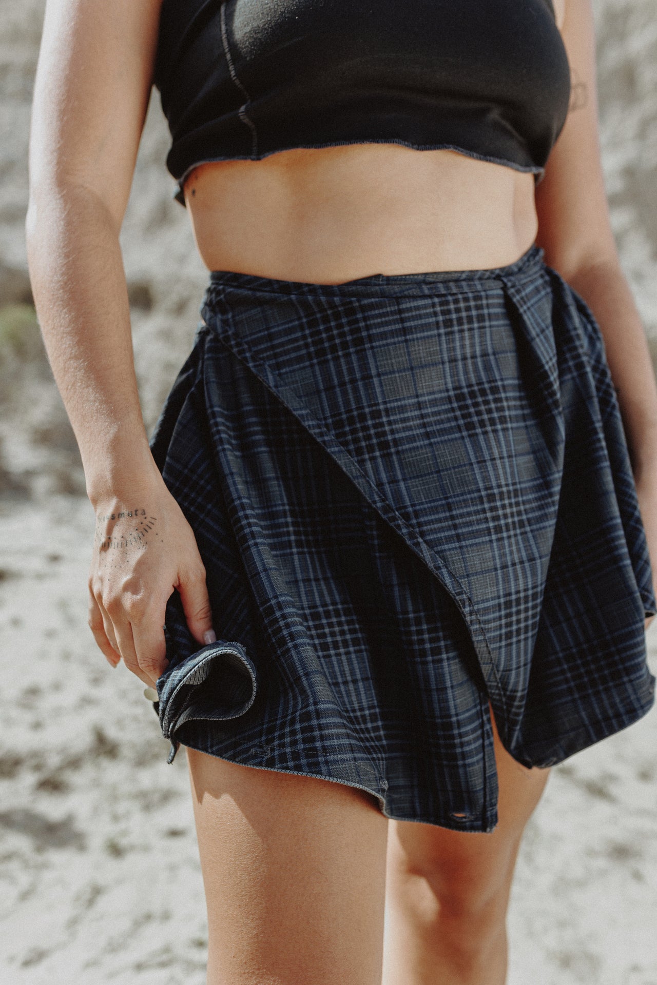 THE WHEEL OF FORTUNE TOP/ SKIRT