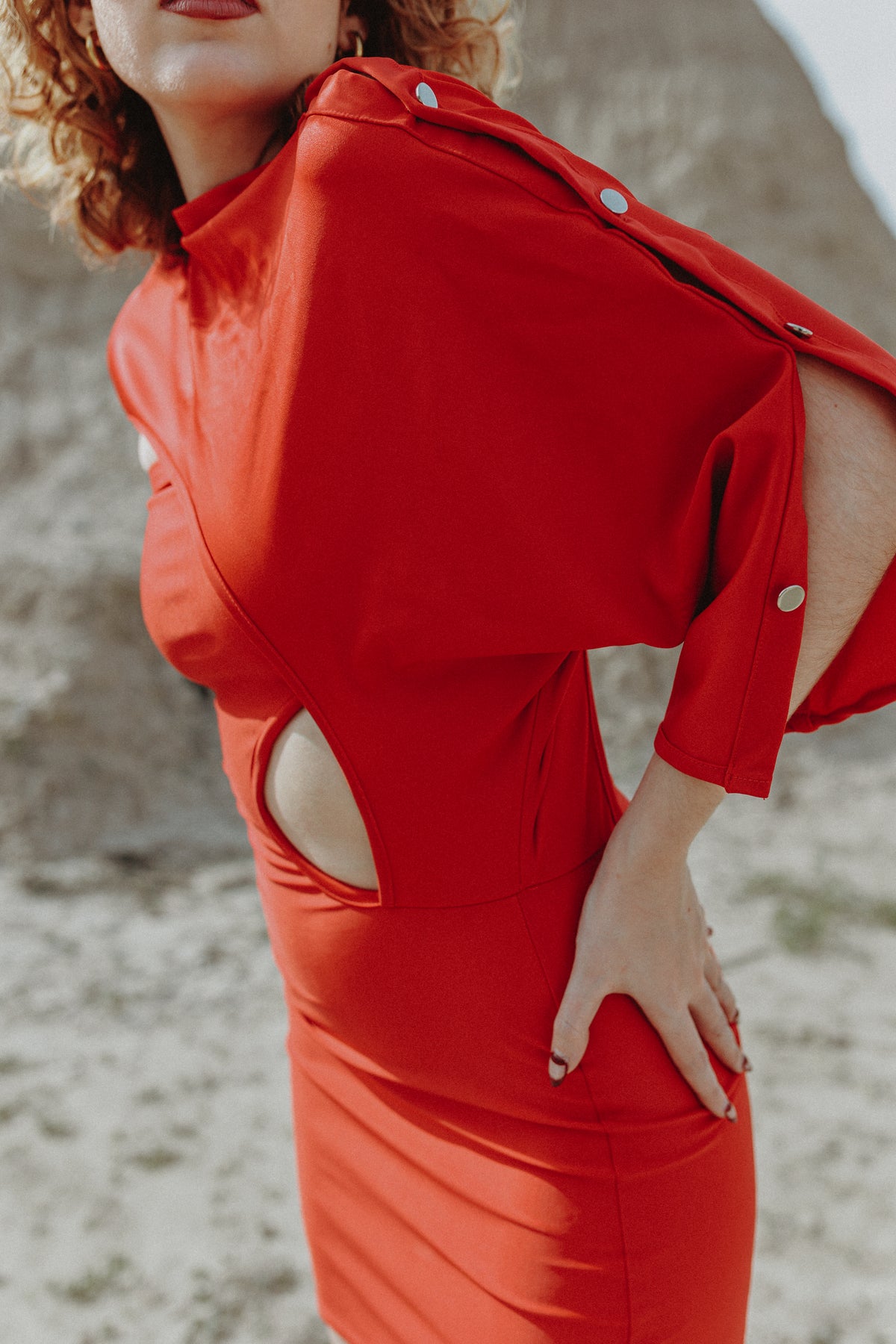 Cherry Rouge Two of Pentacles Dress Cherry Rouge - INTEMPESTIVA