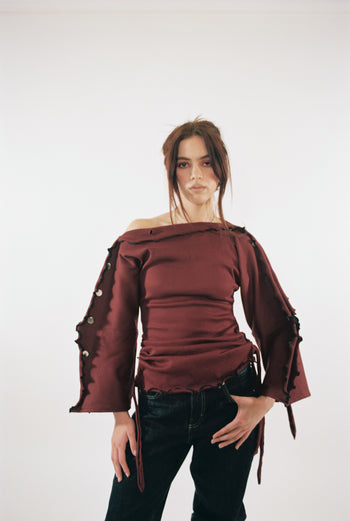 Cotton Wavey Strap “She Shell” Top/Dress/Skirt