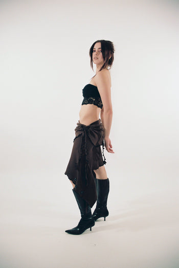 Cotton Wavey Strap “She Shell” Top/Dress/Skirt