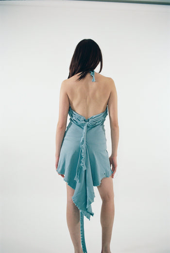 Cotton Wavey Strap “She Shell” Top/Dress/Skirt