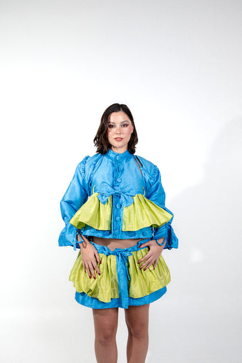 “Finuras” Modular and Reversible Set 100% Pure Natural Silk