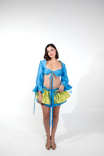 “Finuras” Modular and Reversible Set 100% Pure Natural Silk
