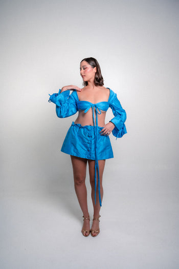 “Finuras” Modular and Reversible Set 100% Pure Natural Silk