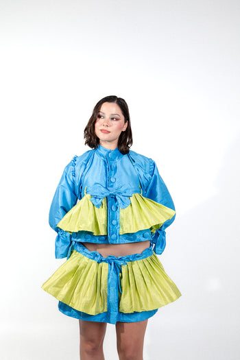 “Finuras” Modular and Reversible Set 100% Pure Natural Silk