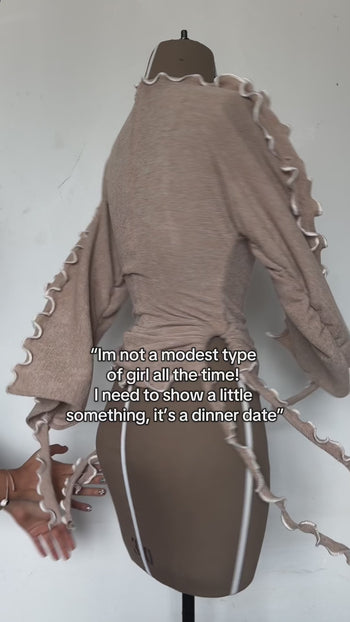The "She Shell" Sweater/Dress/Skirt