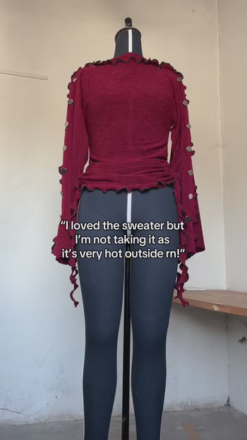 The "She Shell" Sweater/Dress/Skirt